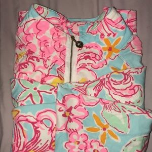 LILLY PULITZER long sleeved zip up